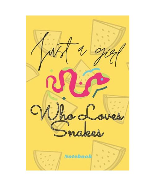 Just A Girl Who Loves Snakes:Notebook,To Do Lists, Journal, Funny Gift For Snake - Imagen 1 de 1